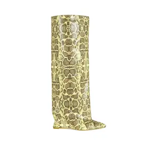 KENYA-YELLOWSNAKE WEDGE BOOT