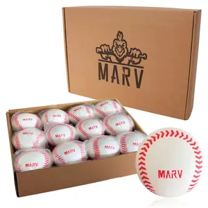 MARV FOAM SUNKEN SEAM PRO PITCHING MACHINE BALLS