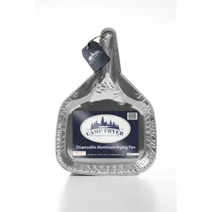 DISPOSABLE ALUMINUM FOIL FRYING PAN