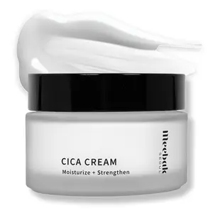 Meebak Korean Face Moisturizer with Hyaluronic Acid - Daily Repair Brightening Moisturizer, 50g, Anti-Aging Formula, Alcohol-Free, Suitable for All Skin Types - Cream, Cica