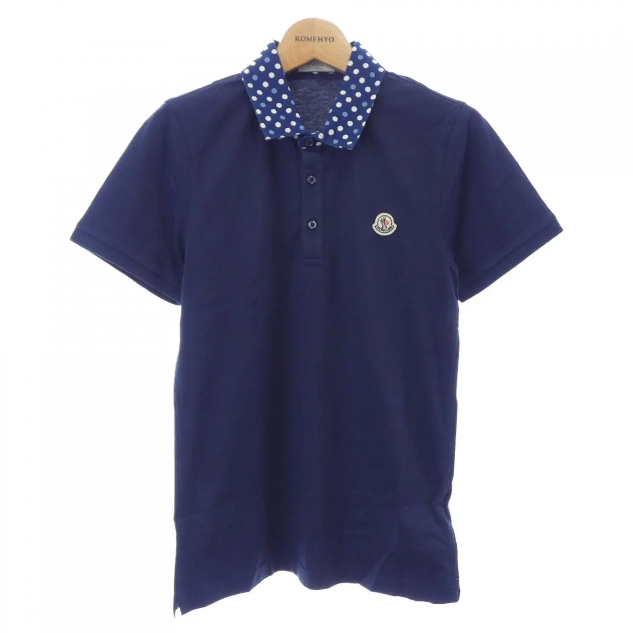 Pre-owned MONCLER Other Small Leather Goods Cotton Polo Shirt