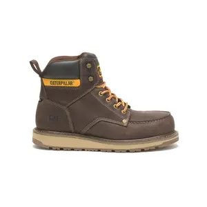 Caterpillar Calibrate Steel Toe P91418 Mens Brown Wide Work & Safety Boots