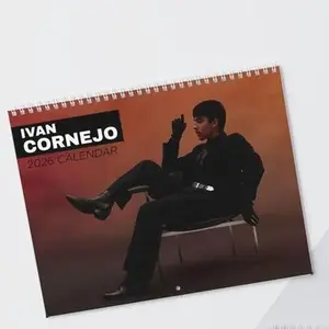Ivan Cornejo 2026 Calendar, 2026 Calendar, Mirada Tour, New Year Gift For Fan, Monthly Planner Holiday Gift, Unique Holiday Gift, Matte Glossy Fisnish