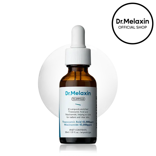 [Dr.Melaxin Official] TX Serum Rx | Niacinamide & TXA Dark Spot Brightening Synergy | Korean Skincare | 1.01fl.oz (30ml)