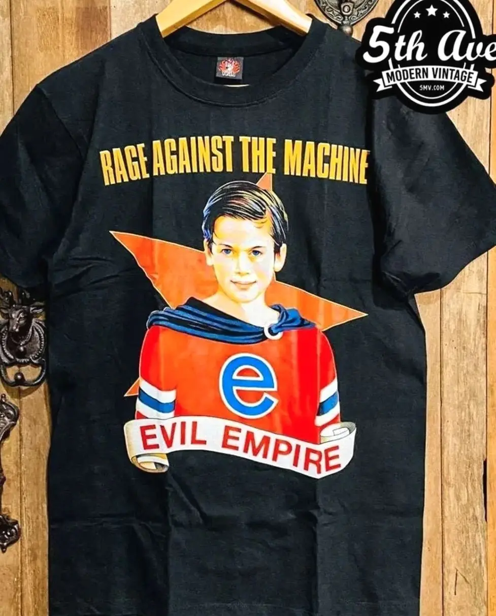 Rage Against the Machine Band Evil Empire Album Black Shirt S to 5XL HL642 K