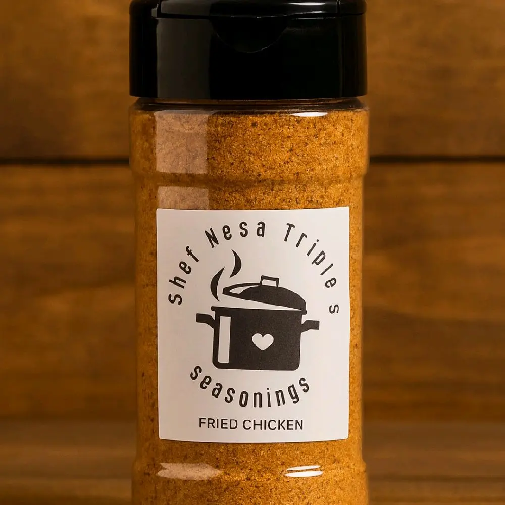 Triple S Fried Chicken Seasoning - Versatile Flavor for Cooking and after frying flavor - Ideal for Various Meals. 4 oz bottle