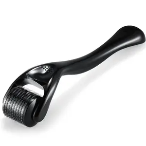 Microneedle Derma Roller 0.25mm for Beard Hair Growth & Face Skin Care, Beard Roller Microneedling Roller for Men Women Home Use