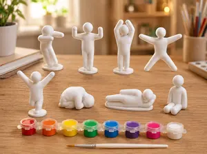 3D Printed Paintable Figure Set