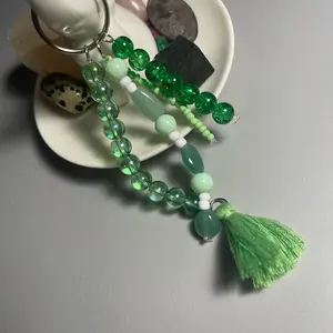 Green keychain