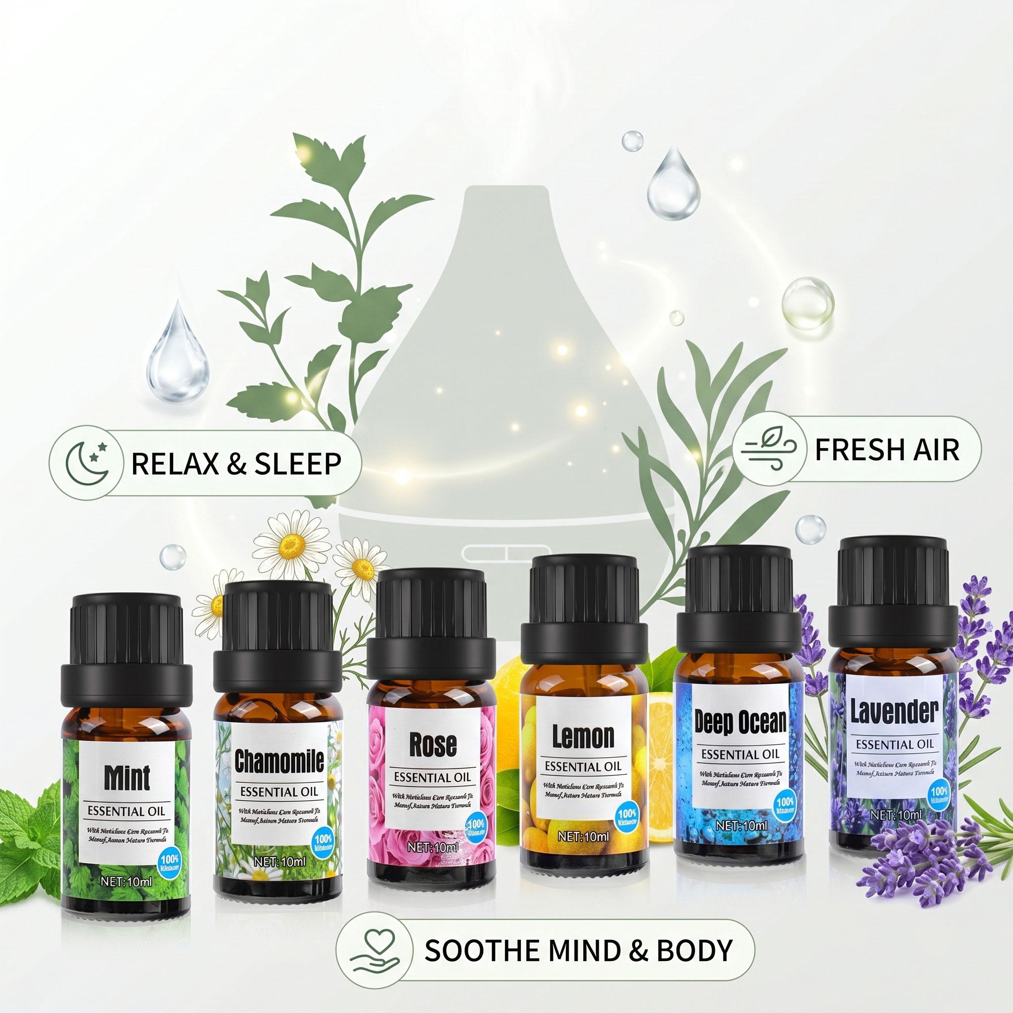 Essential Oils for Diffusers - 6 Scents to Relax, Sleep & Freshen Your Home