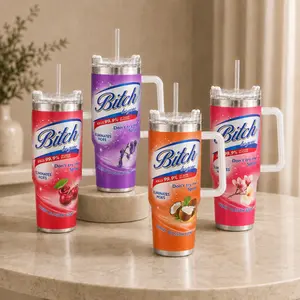Funny Attitude Tumbler Collection, Colorful Drinkware Bottles, Gift for Her