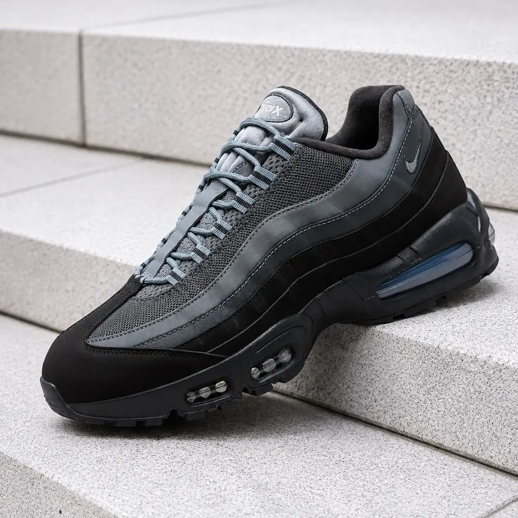 Nike Air Max 95 OG Big Bubble Black Lime Blast Anthracite IQ0285-010 Men's Fashion Sneaker New