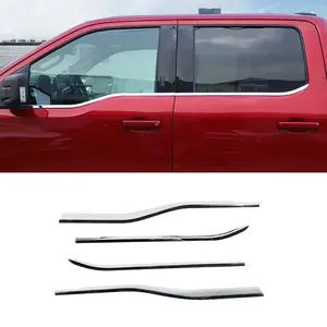 Window Sill Trim Decor Strips, Car Vehicle Decoration, Exterior Accessories for Ford F150 2021+ Automotive Vehicles tiktokshopspringglowup