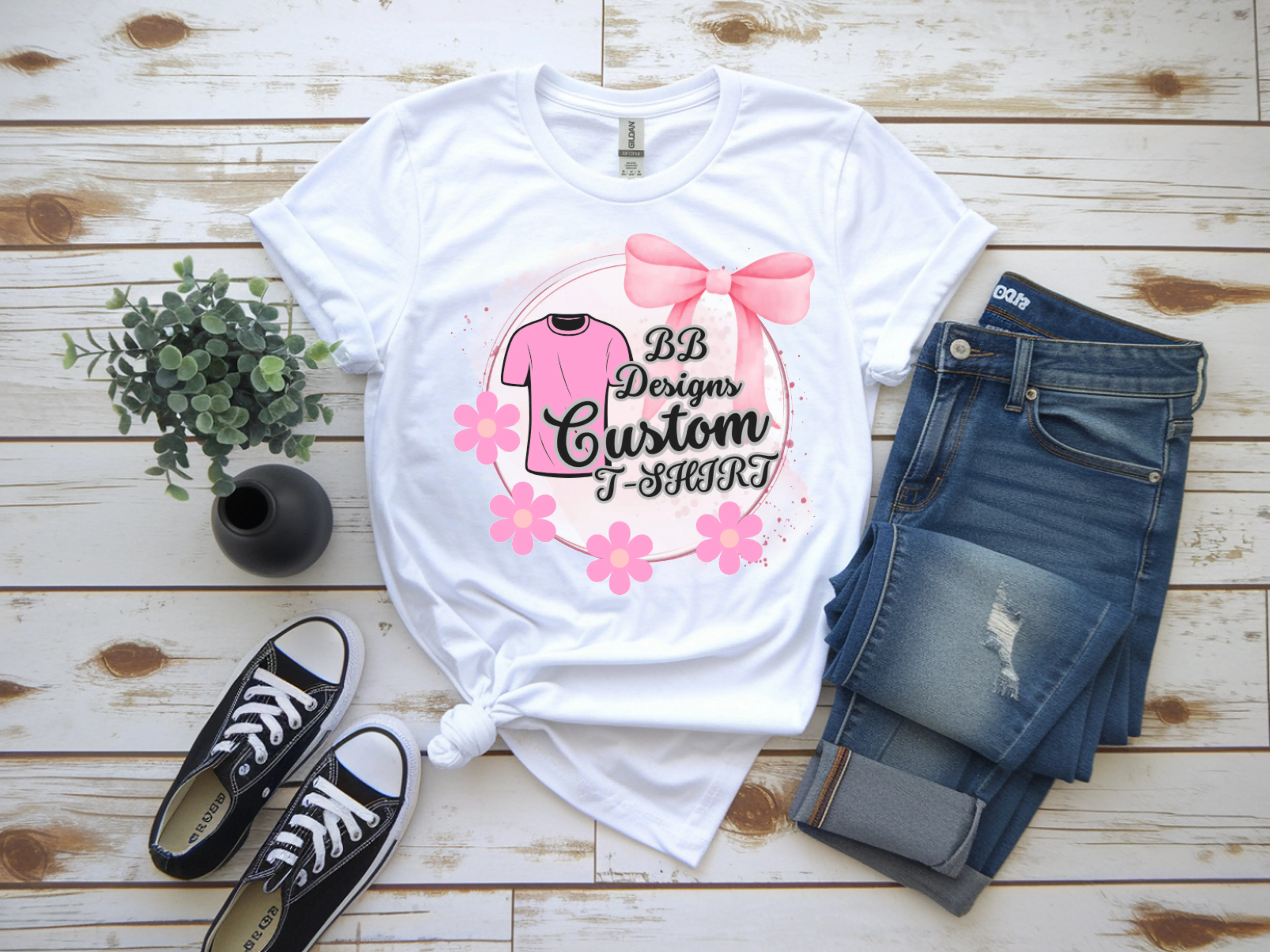 Build your t-shirt on live