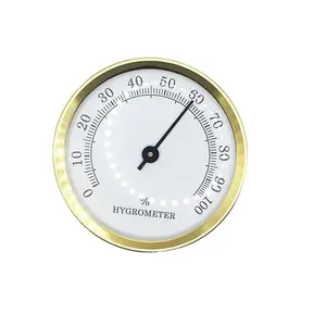 Wall-mounted analog hygrometer, sensor-based humidity meter for indoor household use, precision hygrometer