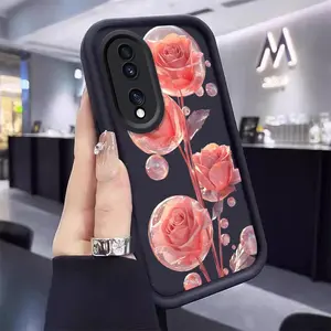 Honor 70 5G flower phone Case For huawei Honor 70 5G with TPU shock proof design perfect for popular