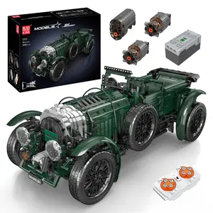 Mould King 13191 Classic Car Vintage Vehicles Remote Control MOC Building Block Adult Toy 3918 Pcs Model