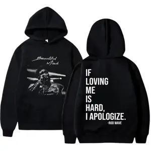 Rod Wave Hoodie, Rod Wave Last Lap Tour Music, Vintage Construction Style Sweatshirt 2 Sided Hoodie, Trending Graphic T-Shirt, Graphic Hoodie, Unisex Pullover Hoodie