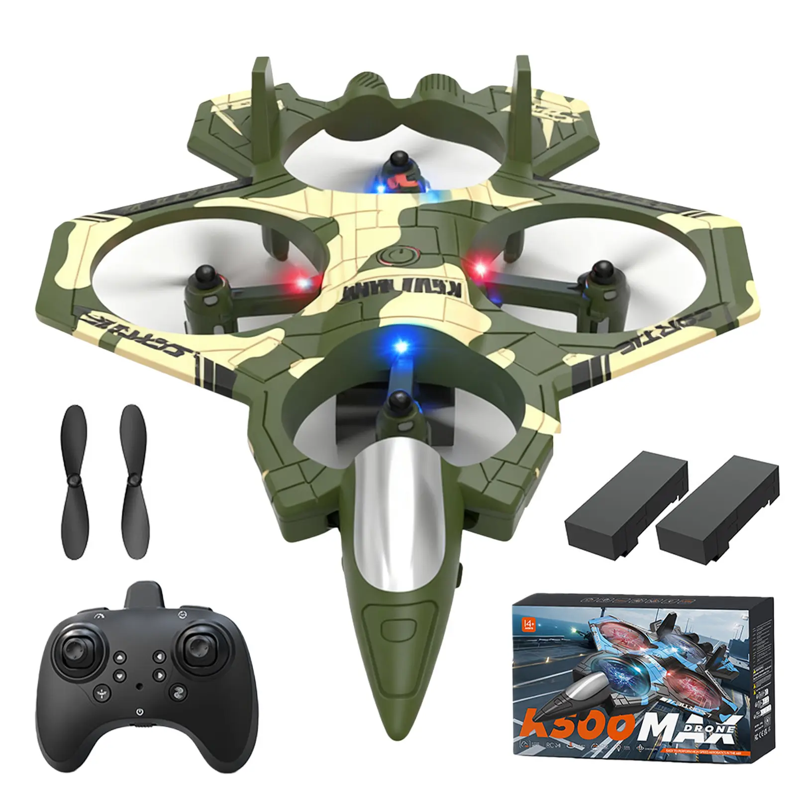 Advanced remote control aircraft for teenagers and adults, 6-axis gyroscope Stable and long range, it is an ideal choice for gifts. Aviation enthusiasts are over 14 years old.
