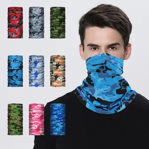 Outdoor breathable sunscreen breathable ice silk sports headscarf scarf fishing magic face scarf neck cover cycling mask headgear