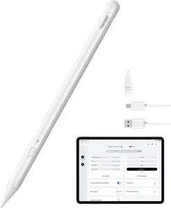 Metapen A11 iPad Pencil A16 Fast Charge Stylus Pen for iPad 2018-2026 with Palm Rejection, Apple Pencil Compatible for iPad Pro/Air/Mini 5/6,Magnetic,High Precision