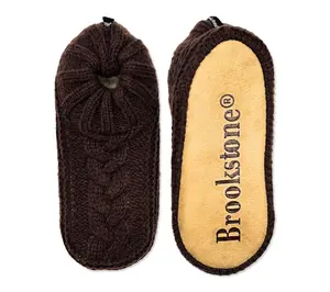 Brookstone Men's Bootie Slippers