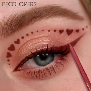 All-Day Green Eyeliner Pen - Sweat-Resistant & Transfer-Proof, Smooth Non-Sticky Application, Effortlessly Defines Eyes for Charming Effect, Great for Makeup Newbies & Festival Looks - Waterproof Pigmented Eyeliner