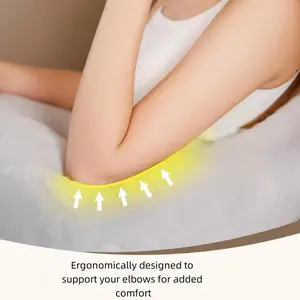 1PC Multifunctional Ergonomic Reading Pillow | Relieves back pressure, backrest support | Student study/home office comfort cushion