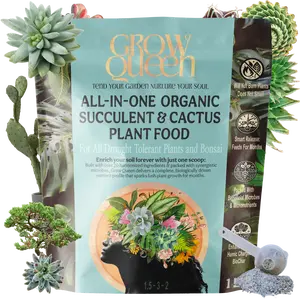 All-In-One Complete Organic Succulent & Cactus Plant Food