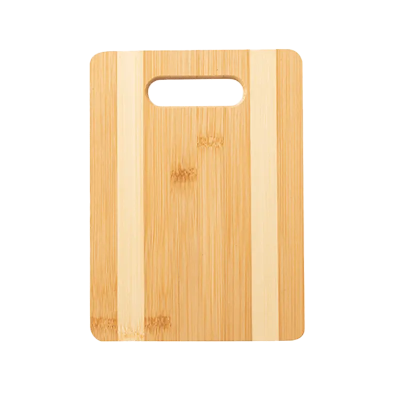 Bamboo Cutting Board with Handle Chopping Kitchen