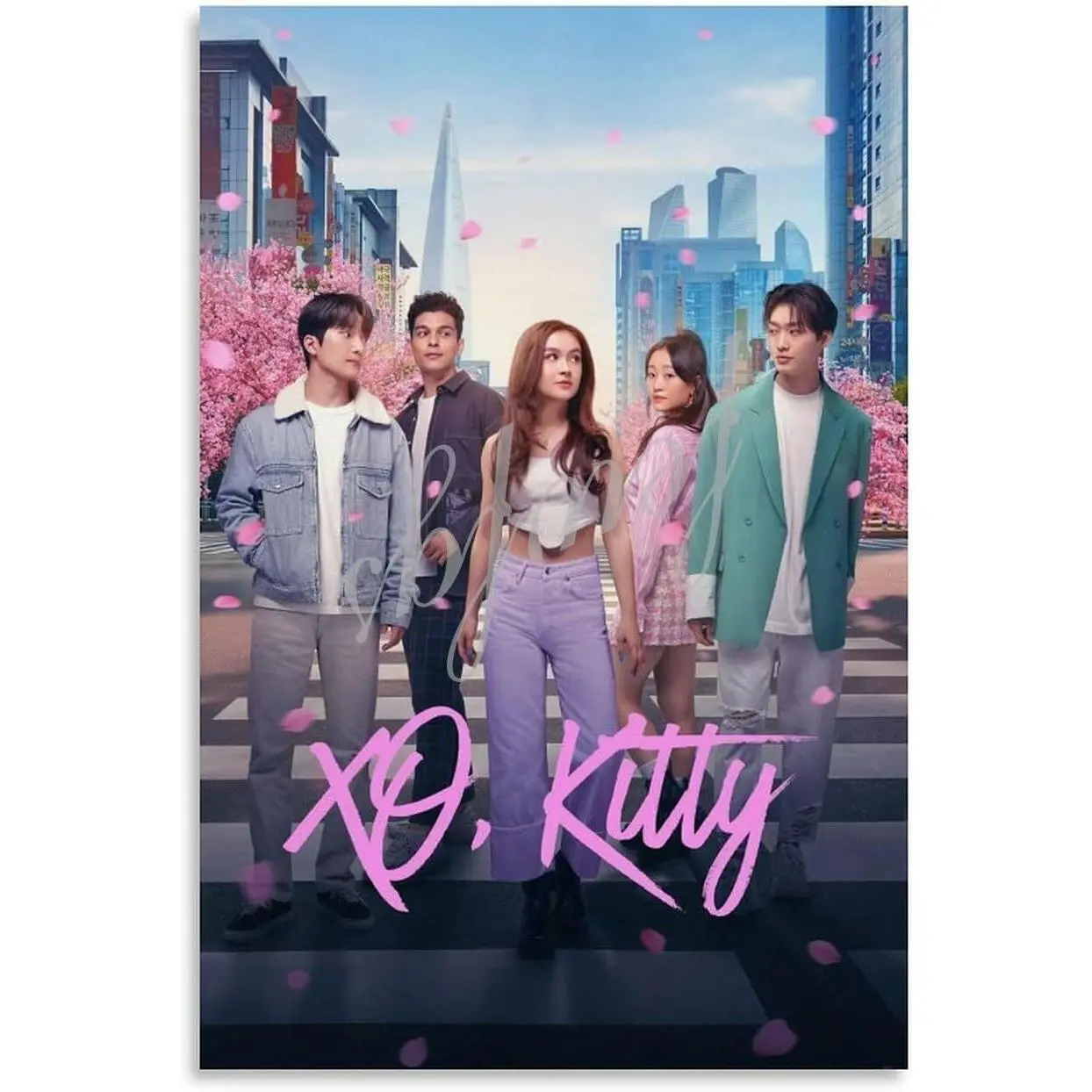 Movie Poster XO Kitty Romantic Comedy Drama Posters (2) Canvas Painting Wall Art Poster for Bedroom Living Room Decor
