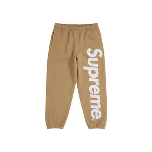 Supreme Men's Satin Appliqué Sweatpant (FW25) Brown, from StockX