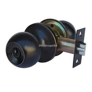 Constructor Chronos Entry Door Lever Lock Set Knob Handle Set- Oil Rubbed
