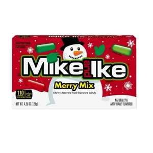 Mike and Ike Merry Mix Theater Box 4.25 oz Chewy Fruity Candy Snack soft outdoorfun