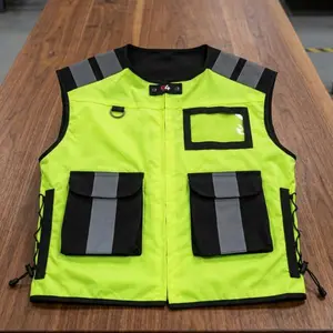 High Visibility Safety Vest HIVIZ Motobike Motorcycle Reflective Security Jacket