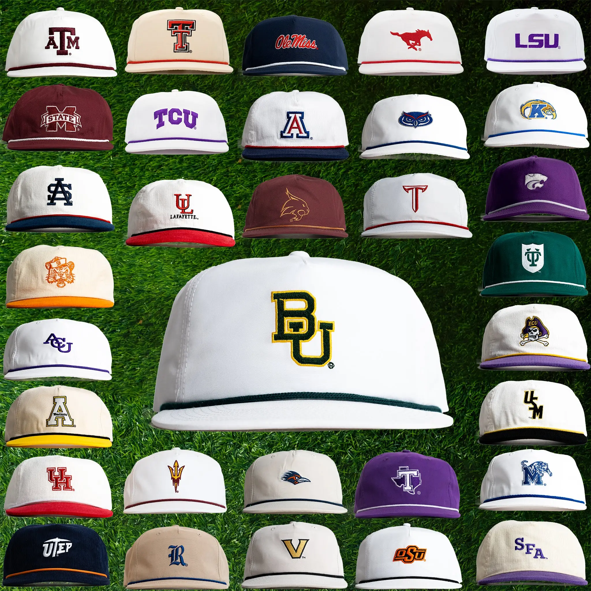 The Classic Collection - Iconic College Logo Rope Hats