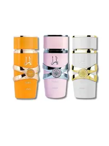 Lattafa Women's Fragrance 3-Piece EDP Spray Set - Yara, Moi & Tous Scents, 3.4fl.oz Each - Elegant Floral Musk, Fresh Scent, Single Item Purchase