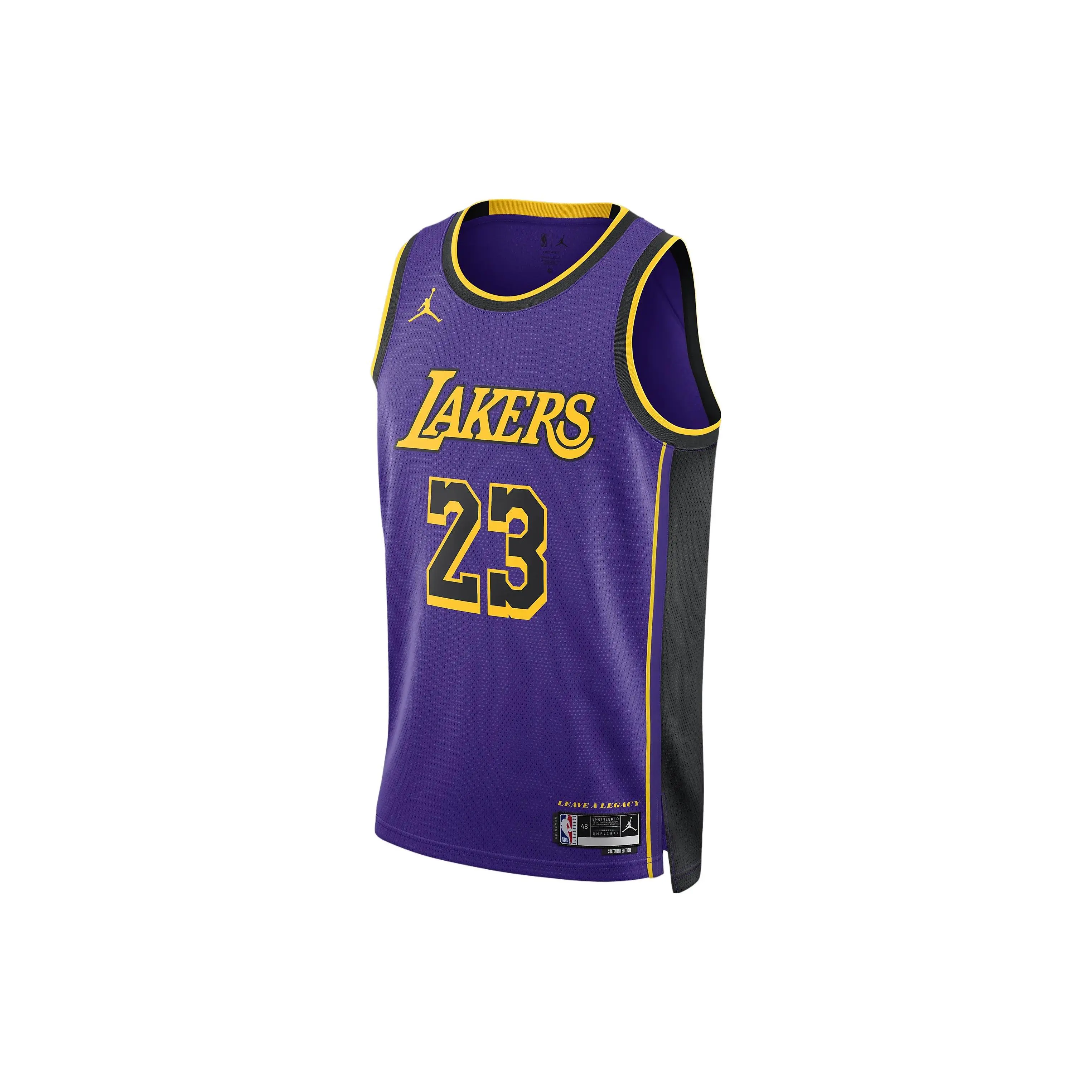 Jordan Nike Nba Los Angeles Lakers Statement Edition LeBron James Jersey Field Purple Comfort Men's DO9530-508