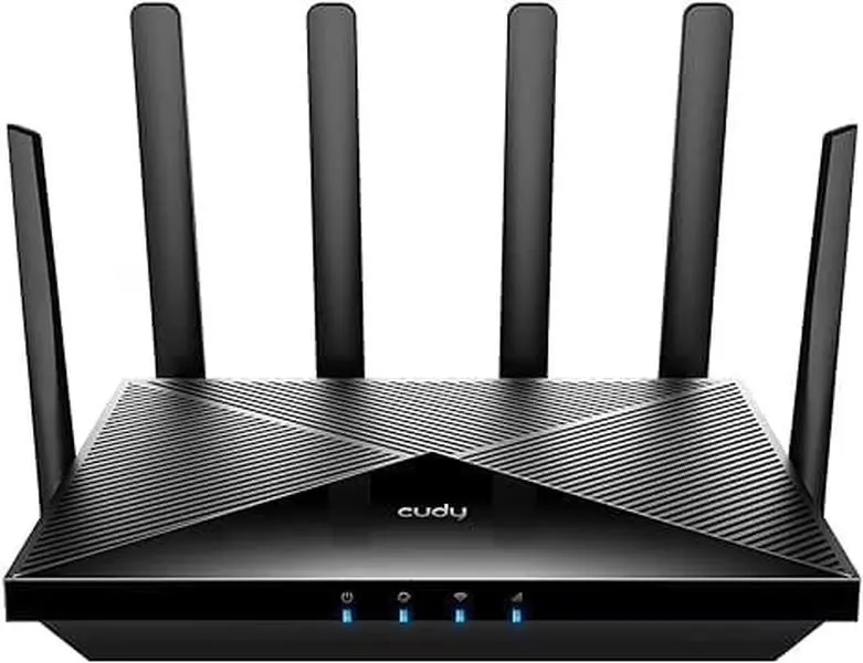P5 AX3000 5G WiFi 6 Router, Dual SIM Cellular Router with VPN and Detachable Antennas for Home and Travel