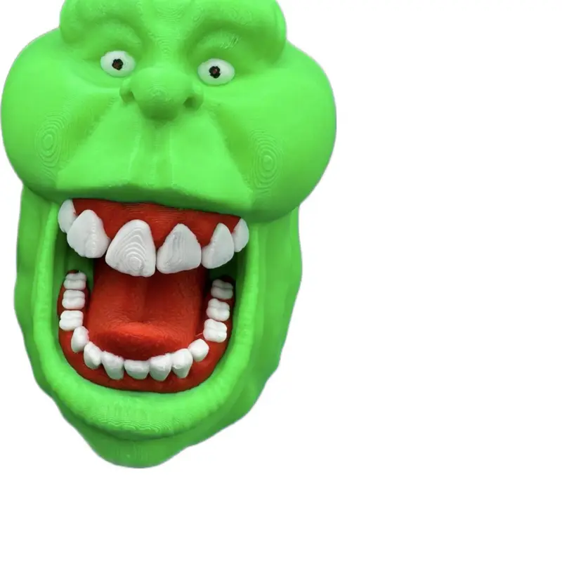 Ghostbusters Slimer Wall Art - Unique Handmade Decor