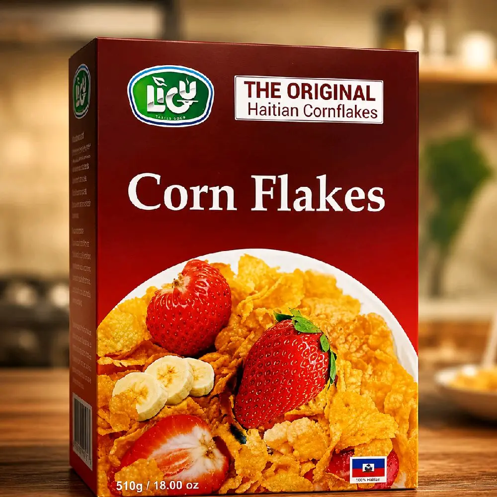 Bongú Cornflakes Breakfast Cereal - Crisp Texture, Sweet Malt, Contains Corn, Corn-Based - 18 oz by Early Health & Beauty LLC
