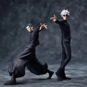 15-18cm Anime Jujutsu Kaisen Gojo Satoru Geto Suguru noodle stopper action figure PVC Model Toys Action Figures Birthday Gift