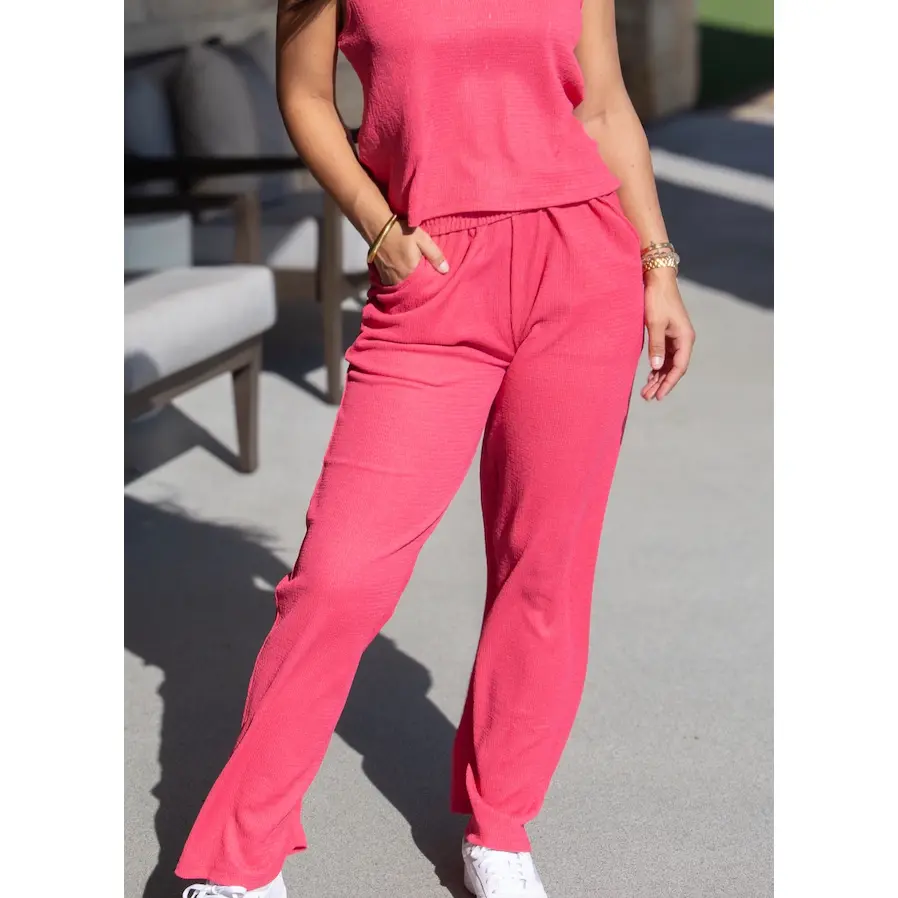The Earhart Pants, Fuchsia
