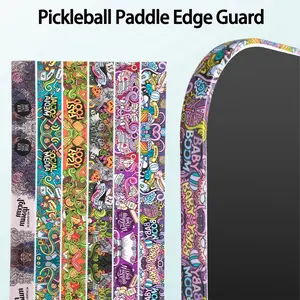 Pickleball Paddle Edge Guard Tape, Racket Protector, Seamless Fit Protection Strip, Multi-Color Matte Finish, Easy Install, Scratch & Wear Resistant, Strong Adhesive, Flexible, Impact-Resistant, Durable, Eco-Friendly, Lightweight, For 0.63 IN Pickleball