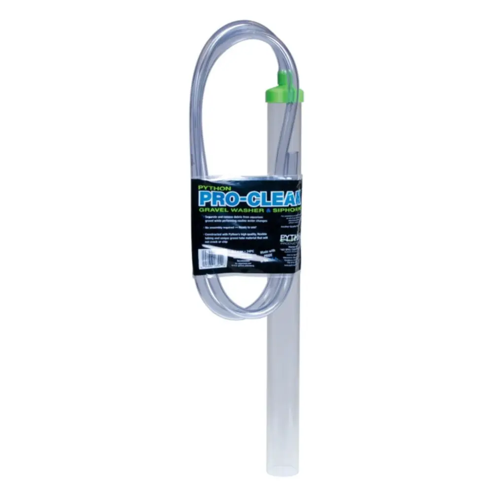Python Gravel Tube 24" Pro-Clean Gravel Washer & Siphon Kit