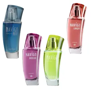 Jafra 4 different Navigo Femme options available; choose one. 1.7 fl oz each in glass bottle and box