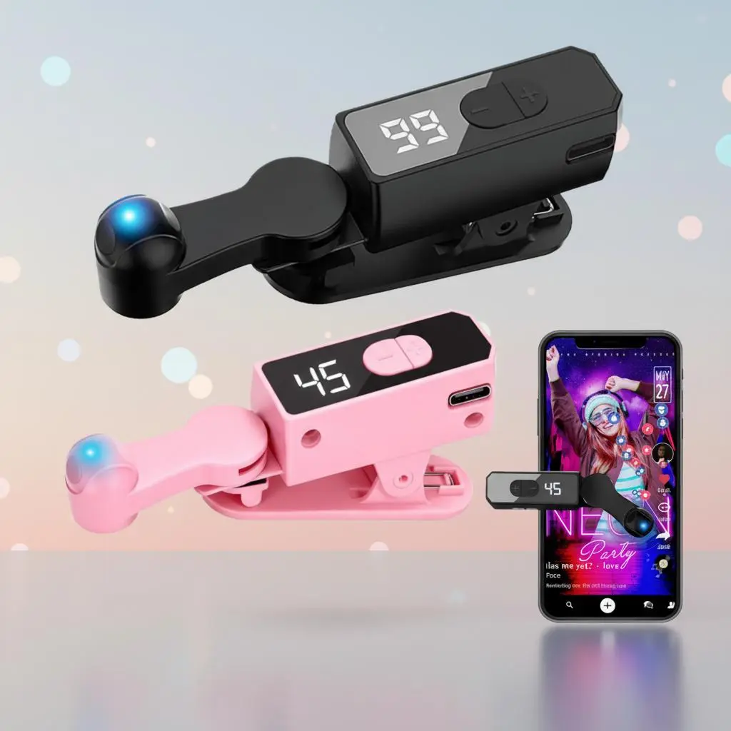 2026 Upgraded Auto Clicker for iPhone iPad Android with Built-in Battery Strong Battery Life Hands-Free Silent Operation Handy Auto Tapper for Live Gaming Likes & Reward Tasks NEW YEAR GIFT