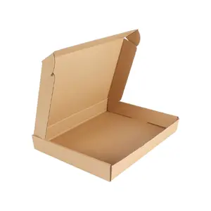 15.8x11.8x2 inch brown corrugated mailer box for packaging small business moving storage, e-commerce packaging mailer, gift box