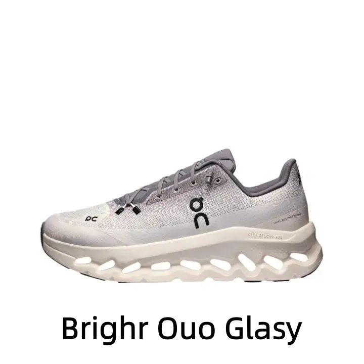 Gradient Light Gray Cream Ultra Light Air Mesh Daily Walking Trainers Large Oval Hollow Hole Shock Absorbing Thick Platform Midsole Non Slip Athletic Sneakers for Gym Training City Stroll Weekend Short Trip All Purpose Daily Casual Footwear