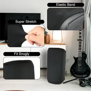 elastic speaker protective cover, outdoor audio dust cover, party speaker cover, removable and washable, Lycra storage universal (excluding audio), Dustproof Cover